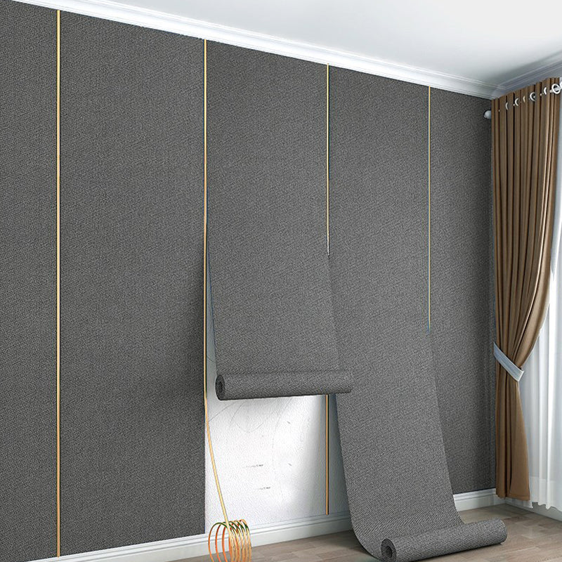 Modern Wall Covering Paneling Linen Material Wall Interior Water Proof Plank