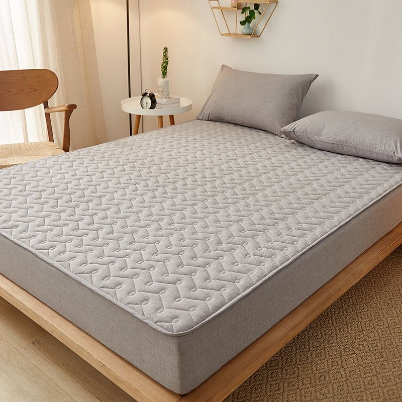 Cotton Bed Sheet Sets Modern Elegand Super Soft Fitted Sheet