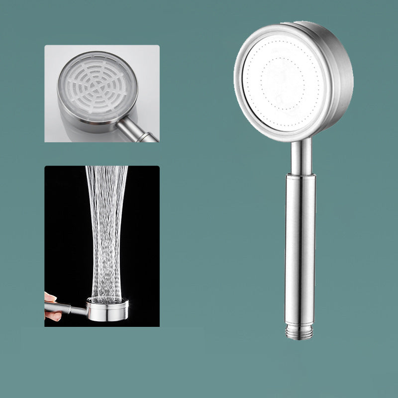 Classic Round Shower Head Metal Standard Handheld Shower Head