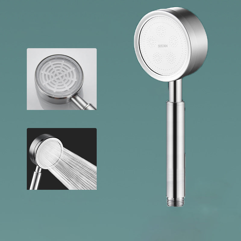 Classic Round Shower Head Metal Standard Handheld Shower Head