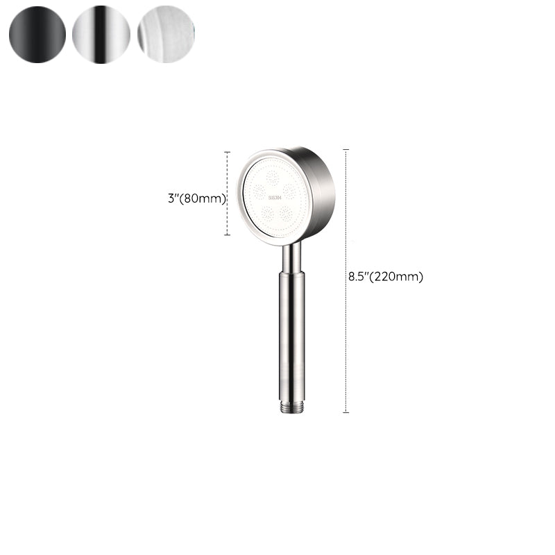 Classic Round Shower Head Metal Standard Handheld Shower Head