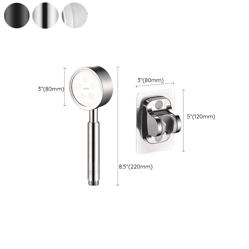 Classic Round Shower Head Metal Standard Handheld Shower Head