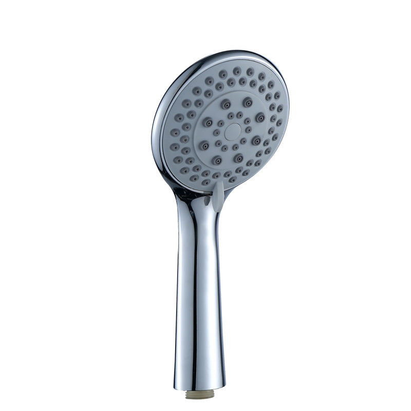 Modern Adjustable Shower Heads Round Metal Handheld Shower Head