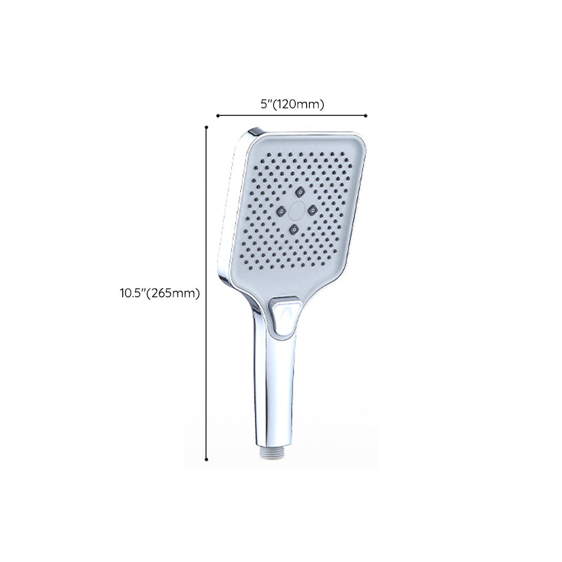 Square Shower Head Combo Modern Rain Fall Adjustable Shower Heads