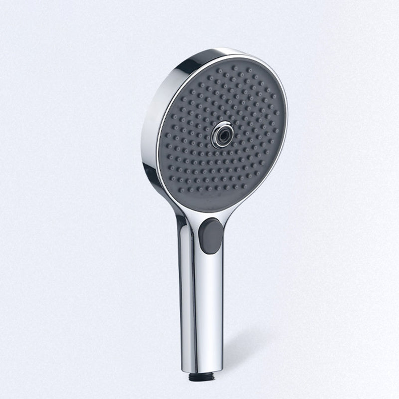 Round Shower Head Combo Modern Rain Fall Handheld Shower Head