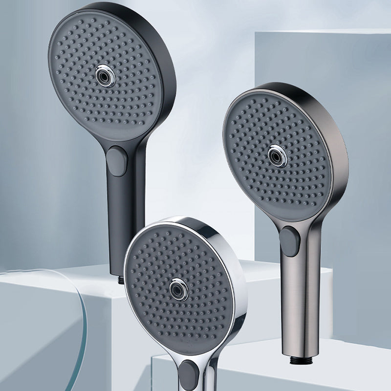 Round Shower Head Combo Modern Rain Fall Handheld Shower Head