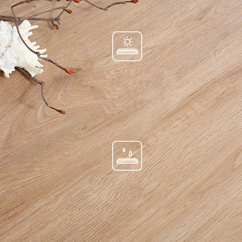 Non-slip Floor Tile Wood Texture Design Rectangle Straight Edge Floor Tile for Living Room