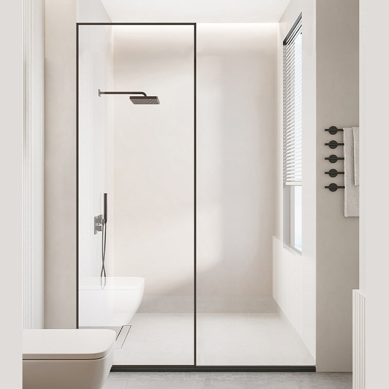 Fixed Full Frame Shower Screen Half Partition Bathroom Shower Screen