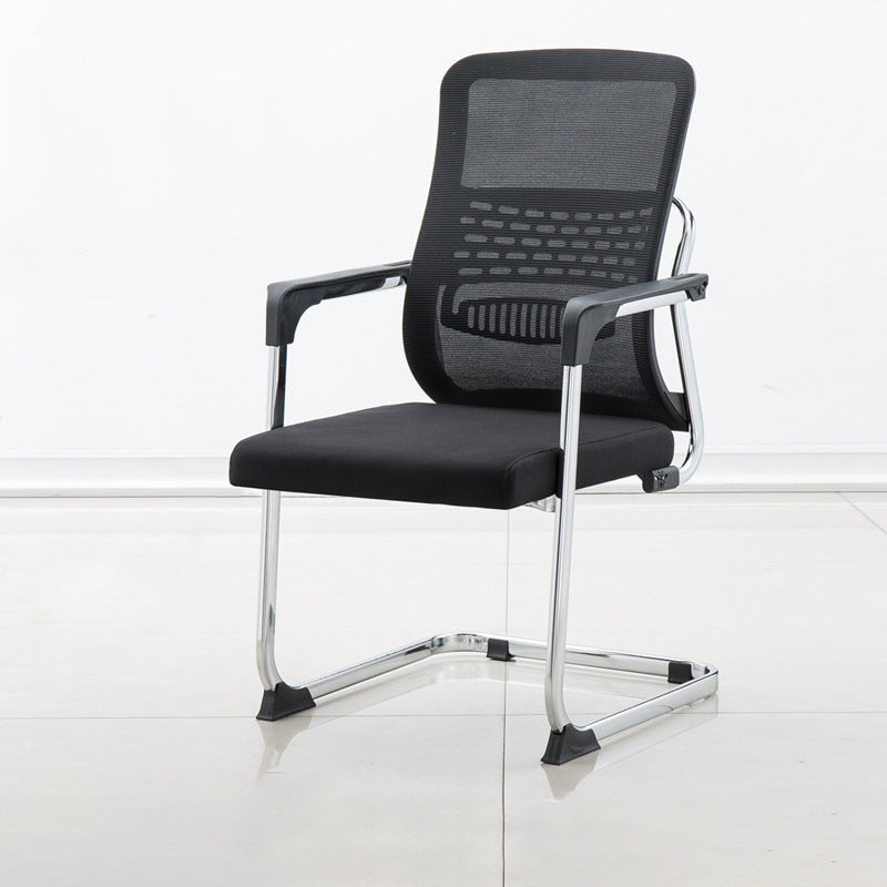 Modern No Wheels Office Chair No Distressing Ergonomic Desk Chair