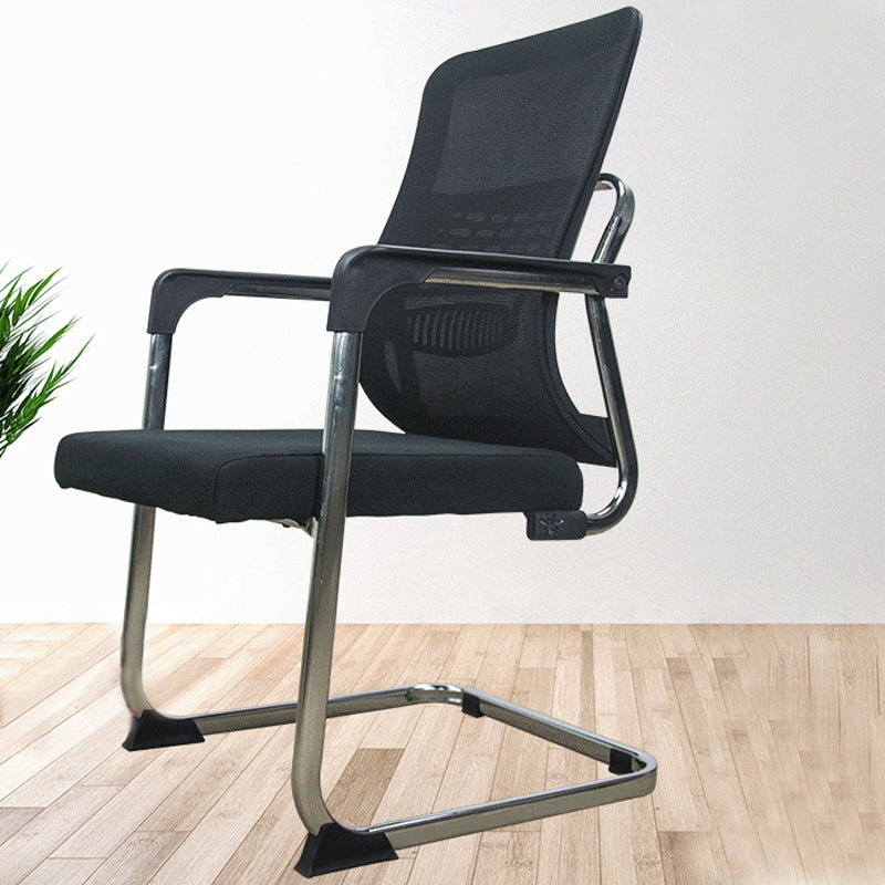 Modern No Wheels Office Chair No Distressing Ergonomic Desk Chair