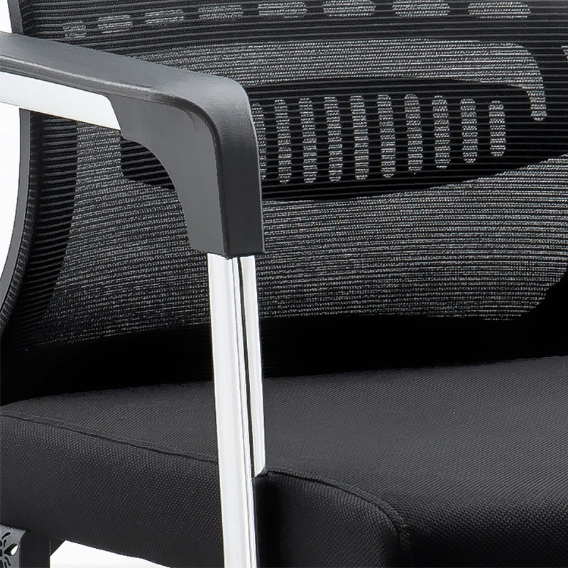 Modern No Wheels Office Chair No Distressing Ergonomic Desk Chair