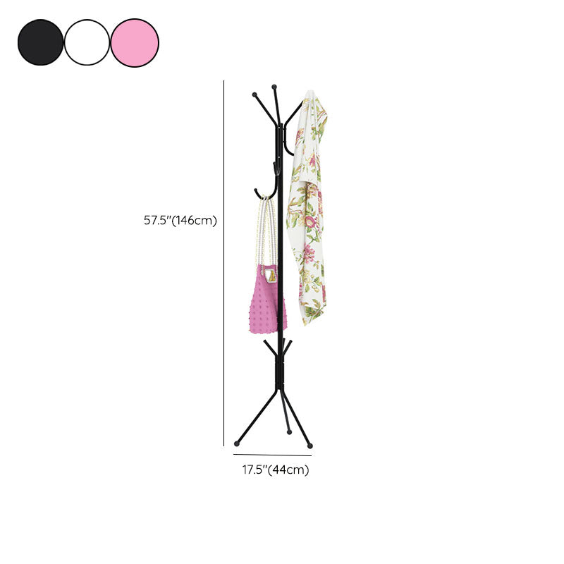 Contemporary Coat Rack Metal Coat Hooks Clothes Hanger for Bedroom