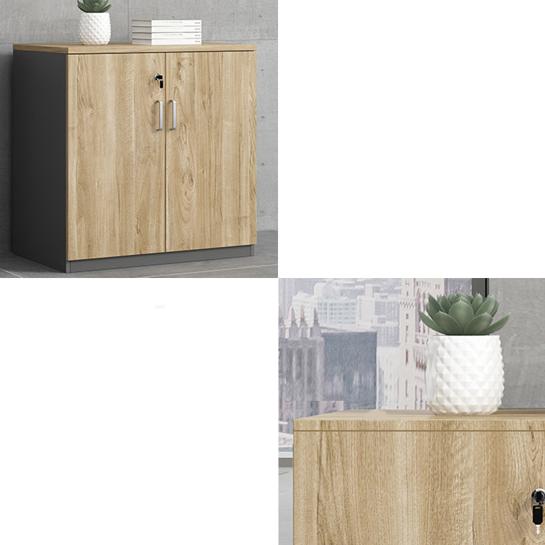 Contemporary Lateral Filing Cabinet Engineered Wood File Cabinet    with Storage