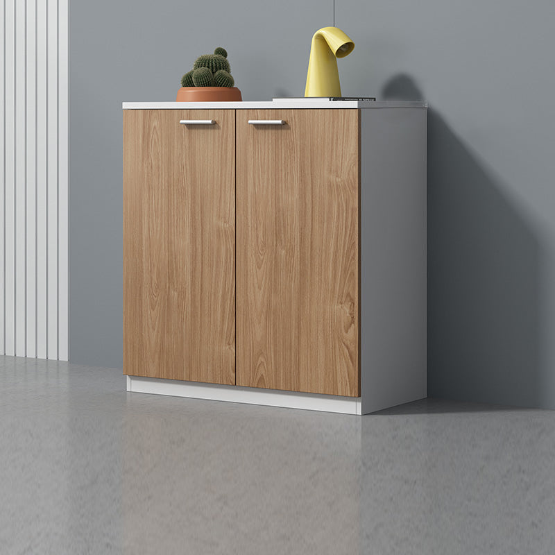 Contemporary Lateral Filing Cabinet Engineered Wood File Cabinet