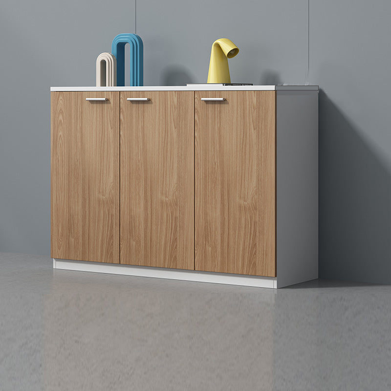 Contemporary Lateral Filing Cabinet Engineered Wood File Cabinet