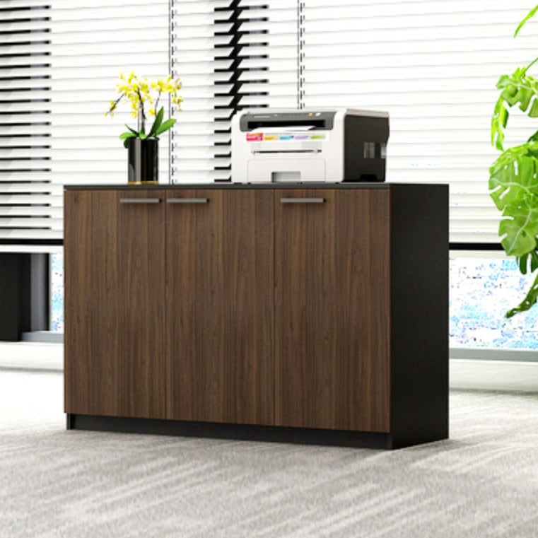 Contemporary Lateral Filing Cabinet Engineered Wood File Cabinet