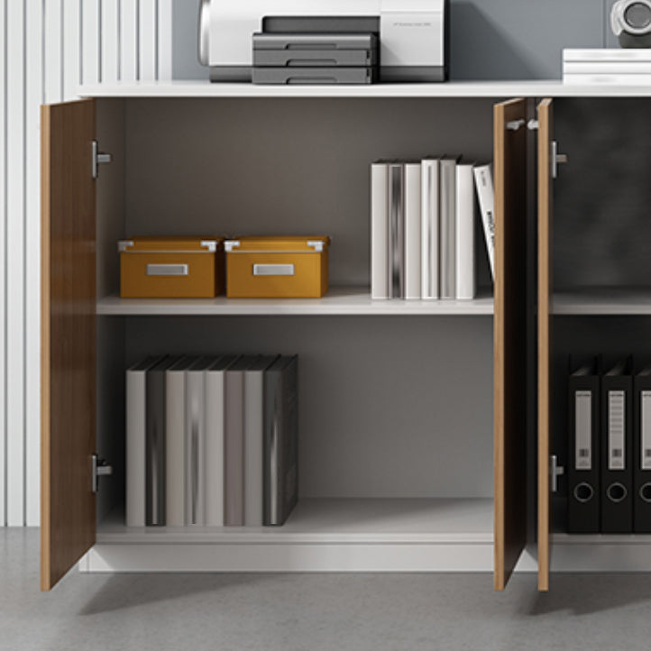 Contemporary Lateral Filing Cabinet Engineered Wood File Cabinet