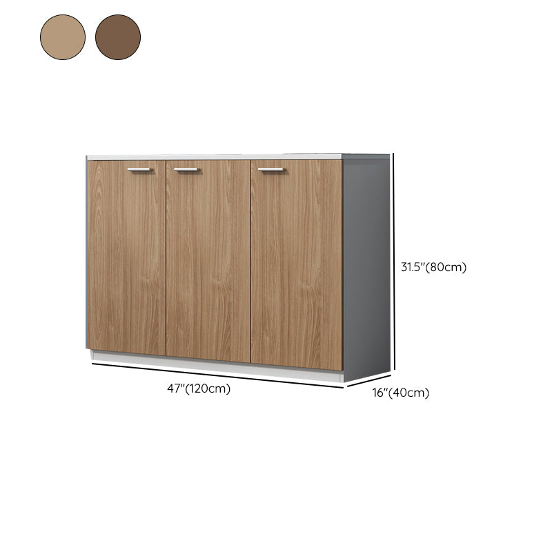 Contemporary Lateral Filing Cabinet Engineered Wood File Cabinet