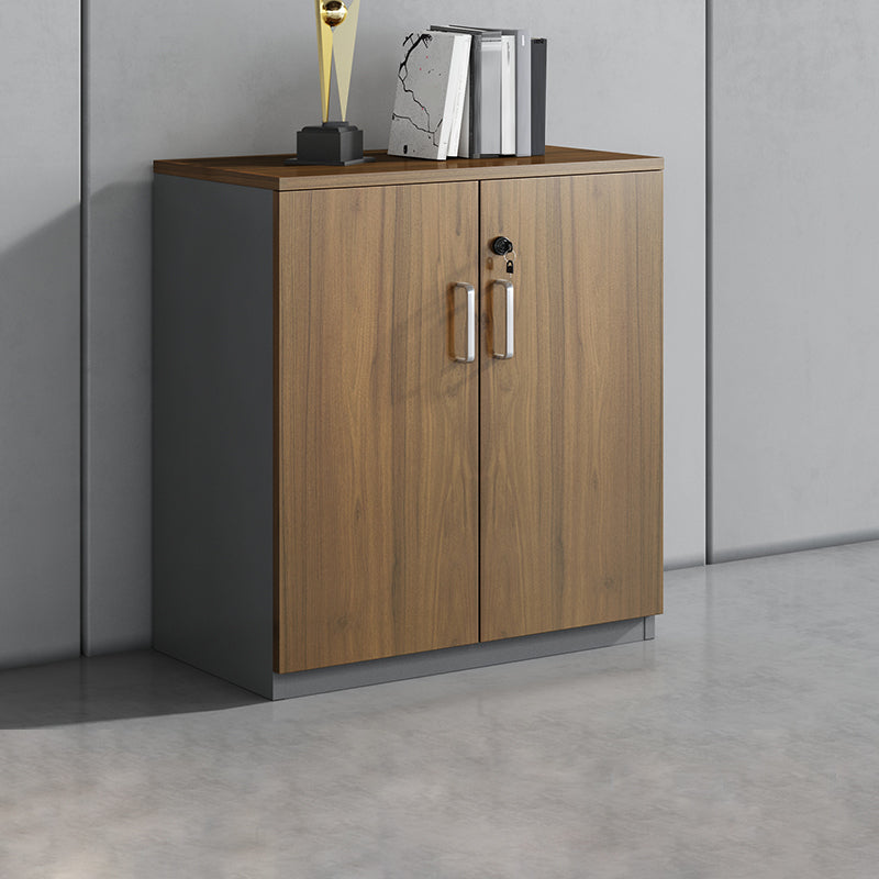 Modern Engineered Wood Filing Cabinet Lateral File Cabinet with Lock and Storage