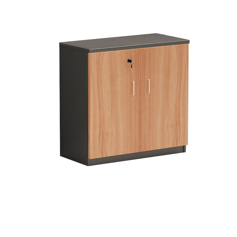 Traditional Style File Cabinet Wood Lateral File Cabinet with Locking Storage