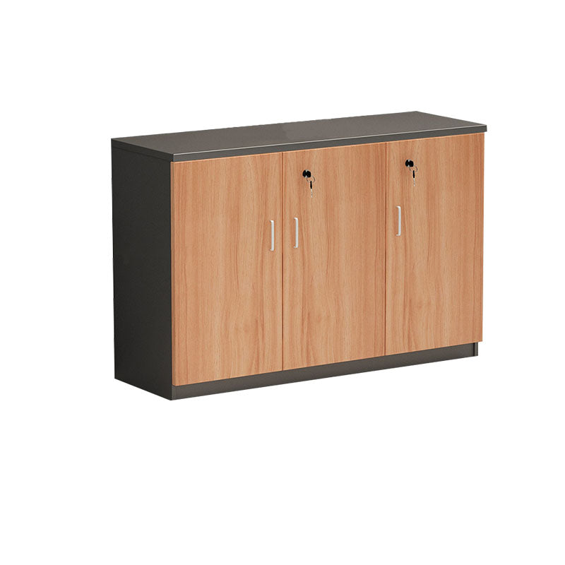 Traditional Style File Cabinet Wood Lateral File Cabinet with Locking Storage