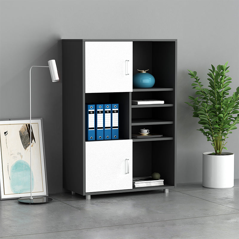 Vertical Engineered Wood File Cabinet Contemporary Storage Filing Cabinet