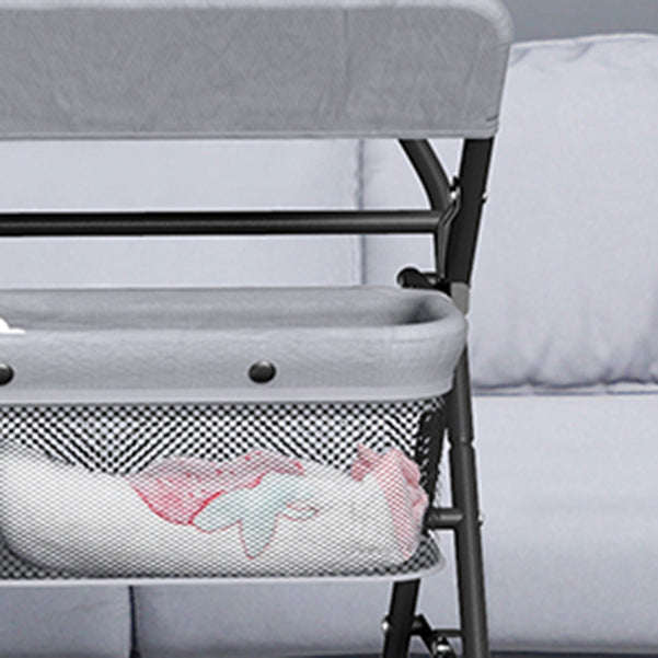 Flat Top Baby Changing Table Folding Changing Table with Safety Rails