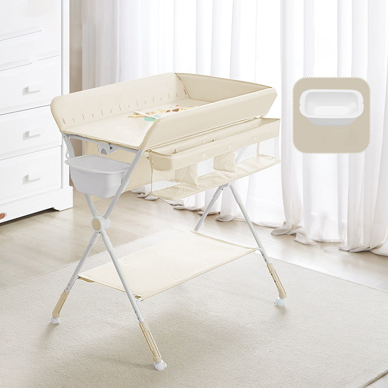 Safety Rails Changing Table Portable Baby Changing Table with Flat Top