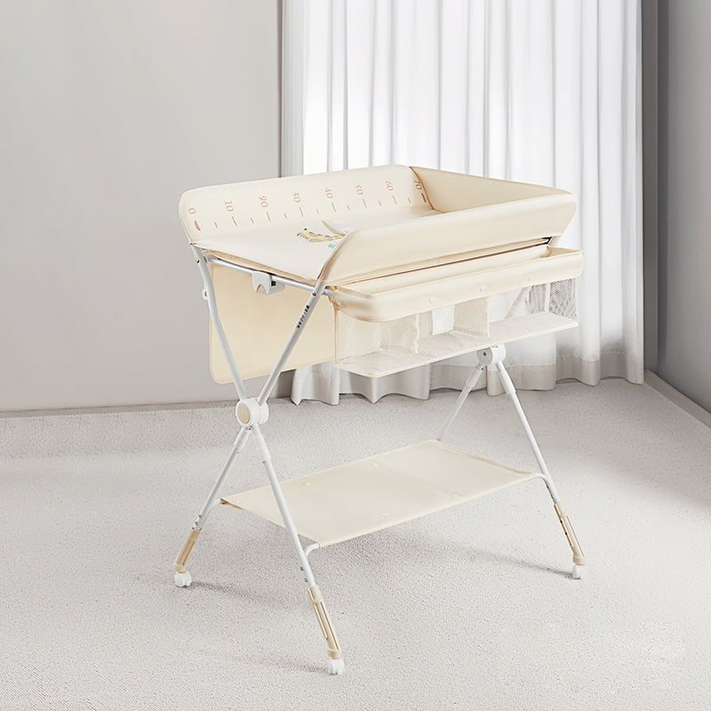 Safety Rails Changing Table Portable Baby Changing Table with Flat Top