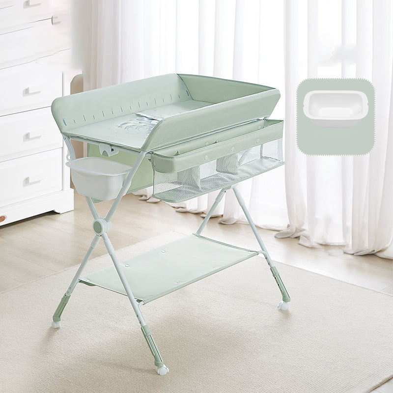 Safety Rails Changing Table Portable Baby Changing Table with Flat Top