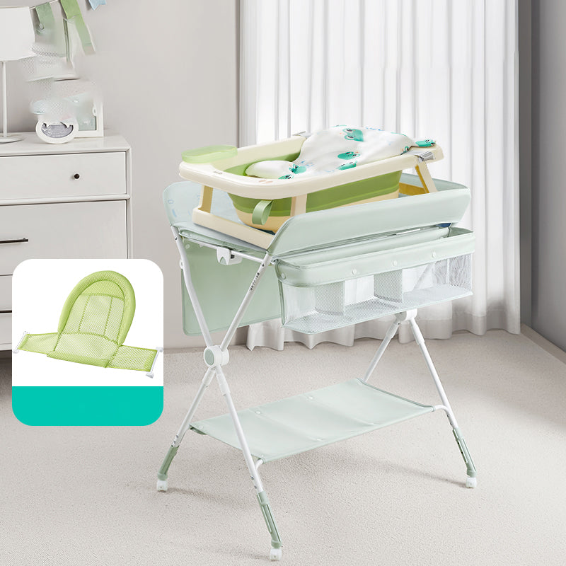 Safety Rails Changing Table Portable Baby Changing Table with Flat Top