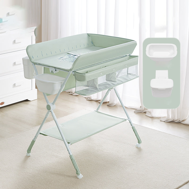 Safety Rails Changing Table Portable Baby Changing Table with Flat Top