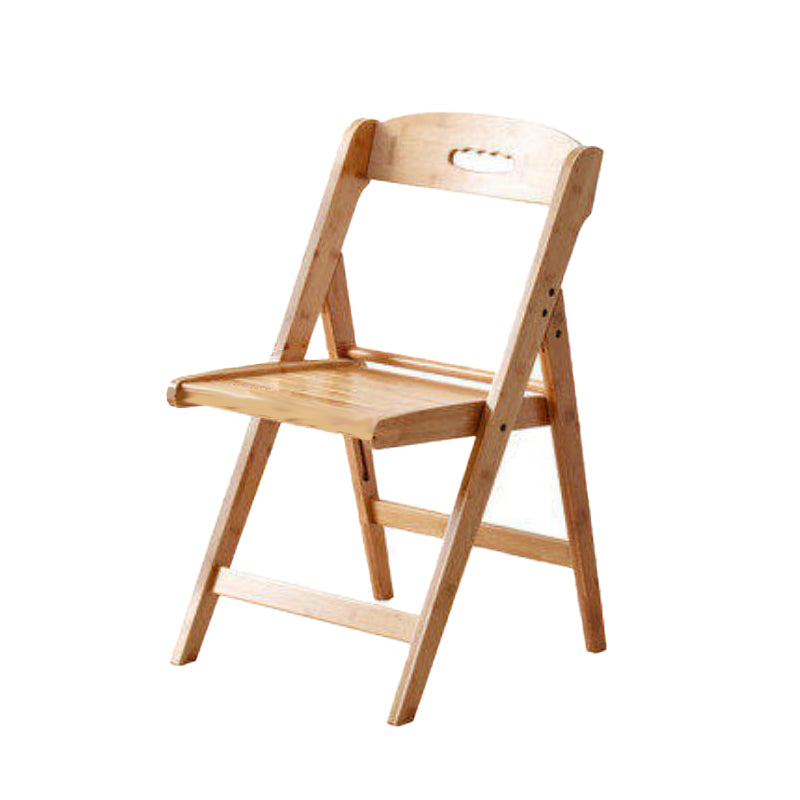 Modern Folding Dining Side Chair Wooden Outdoor Bistro Chairs