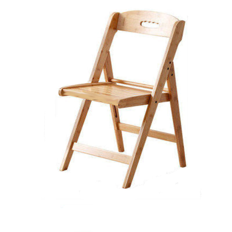 Modern Folding Dining Side Chair Wooden Outdoor Bistro Chairs