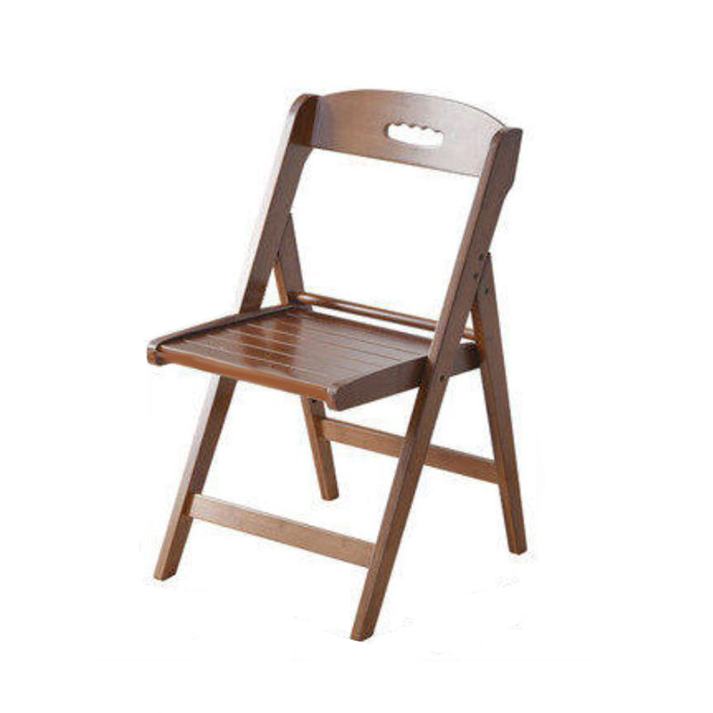 Modern Folding Dining Side Chair Wooden Outdoor Bistro Chairs