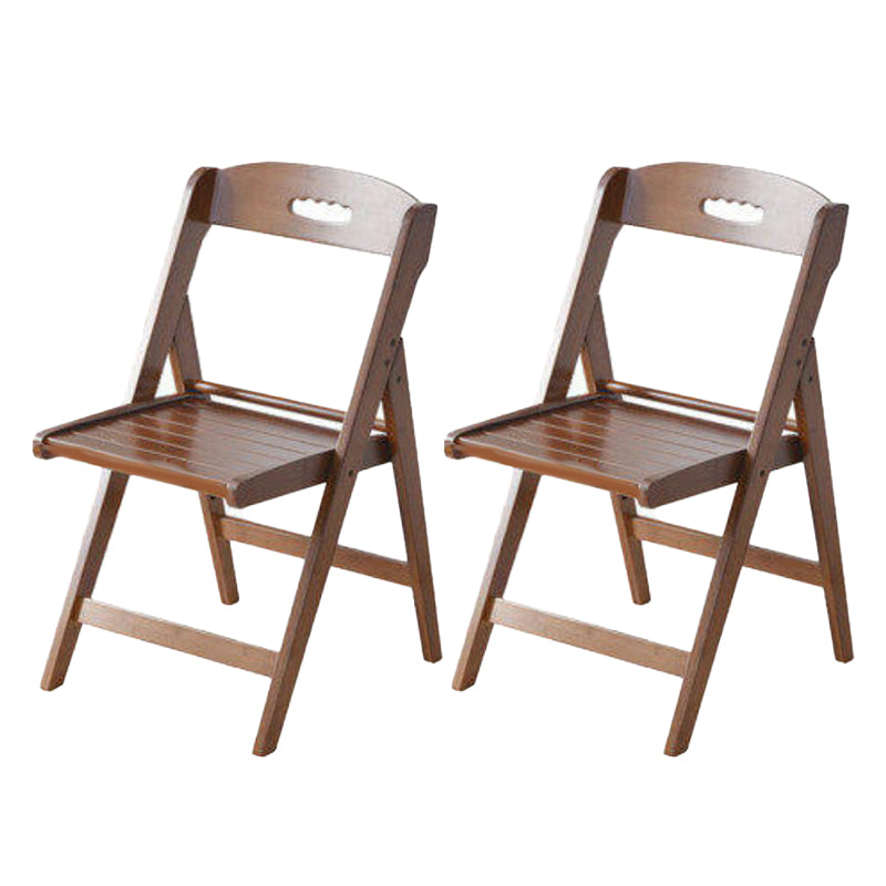 Modern Folding Dining Side Chair Wooden Outdoor Bistro Chairs