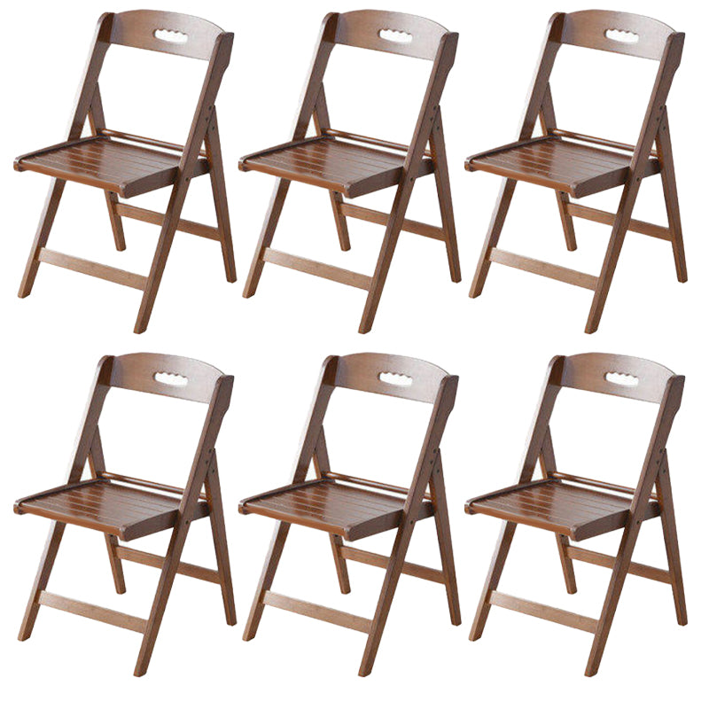 Modern Folding Dining Side Chair Wooden Outdoor Bistro Chairs