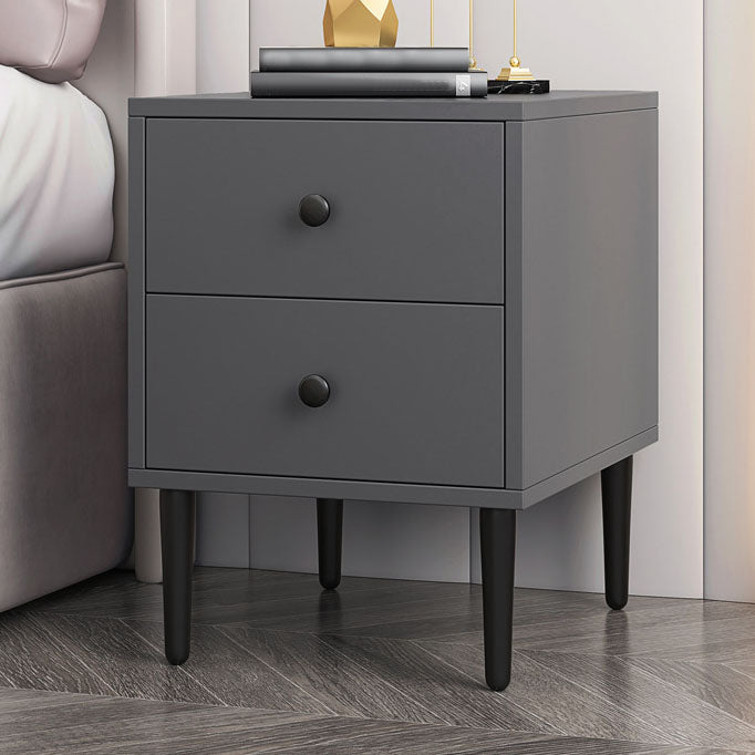 Modern Bed Nightstand Wood Night Table with Drawers for Bedroom