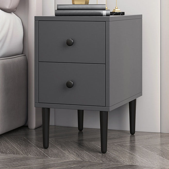 Modern Bed Nightstand Wood Night Table with Drawers for Bedroom