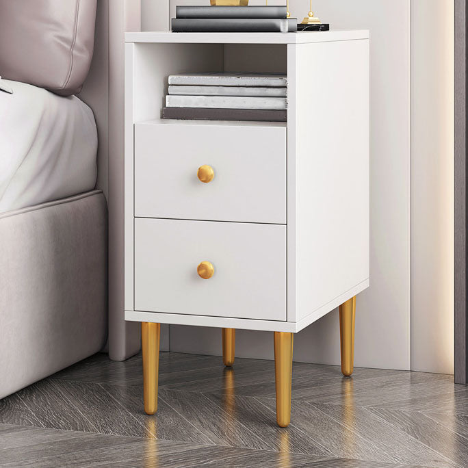 Modern Bed Nightstand Wood Night Table with Drawers for Bedroom