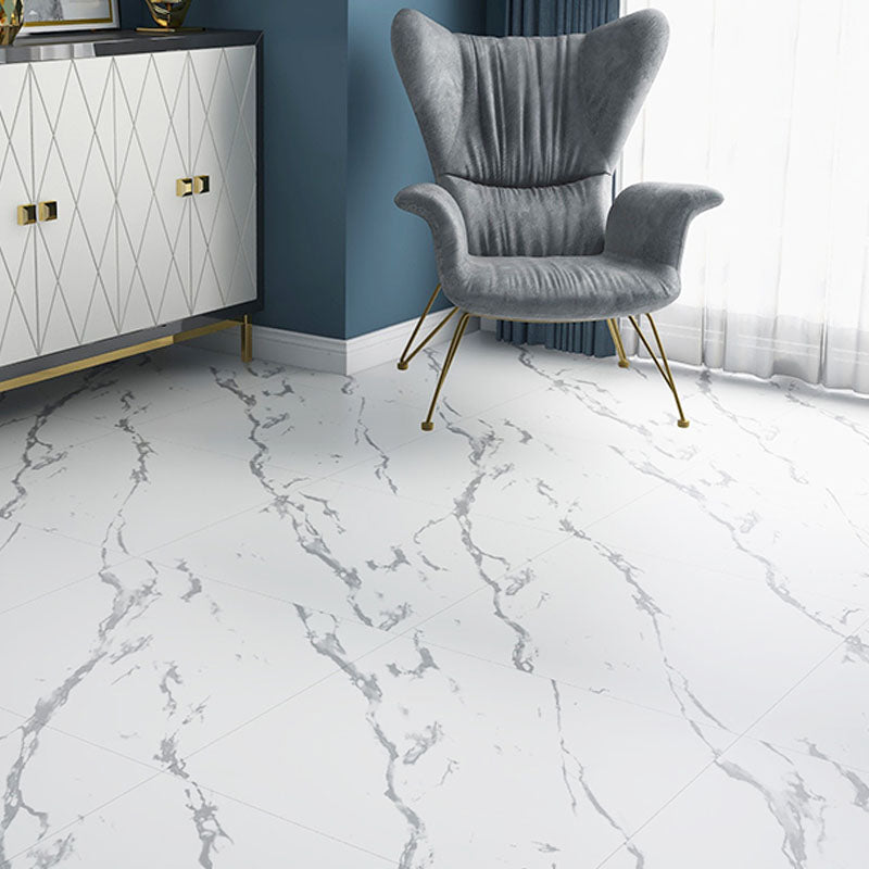 Indoor Flooring Vinyl Peel and Stick Marble Print Square Flooring Vinyl