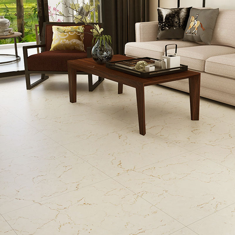 Indoor Flooring Vinyl Peel and Stick Marble Print Square Flooring Vinyl