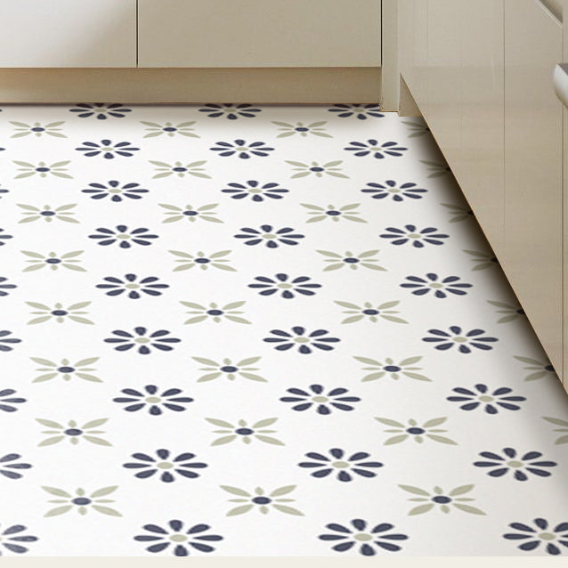 Modern Floor Tile Peel and Stick Ceramic Pattern PVC Flooring