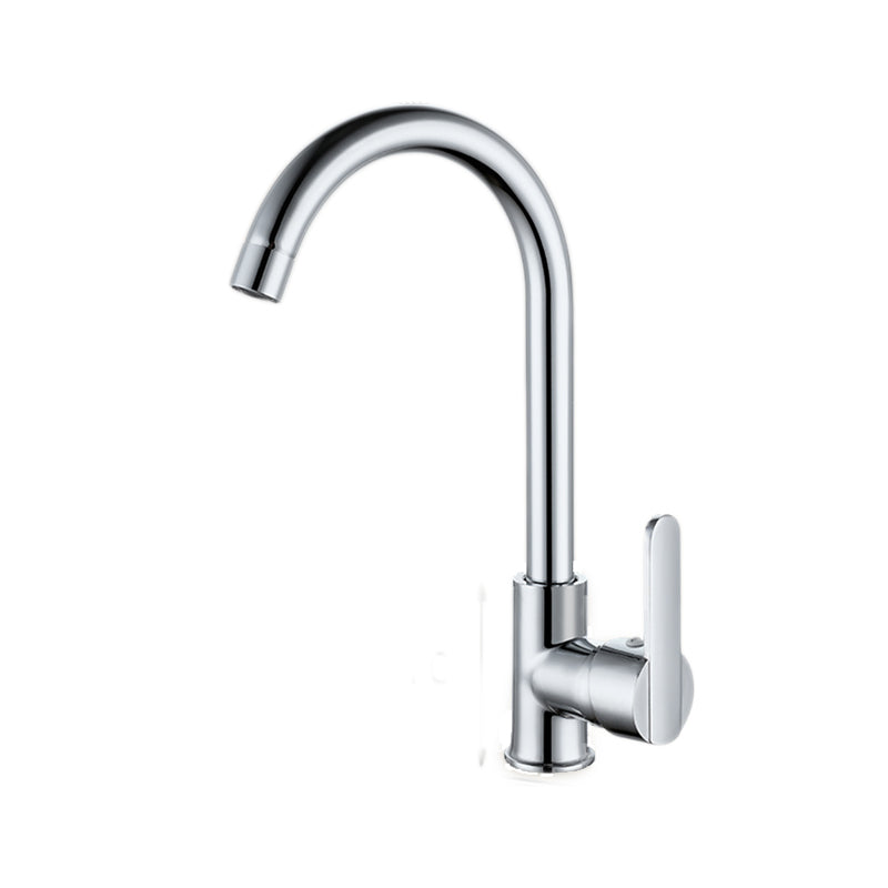 Metal Kitchen Faucet High Arch 1 Hole Kitchen Faucet with No Sensor