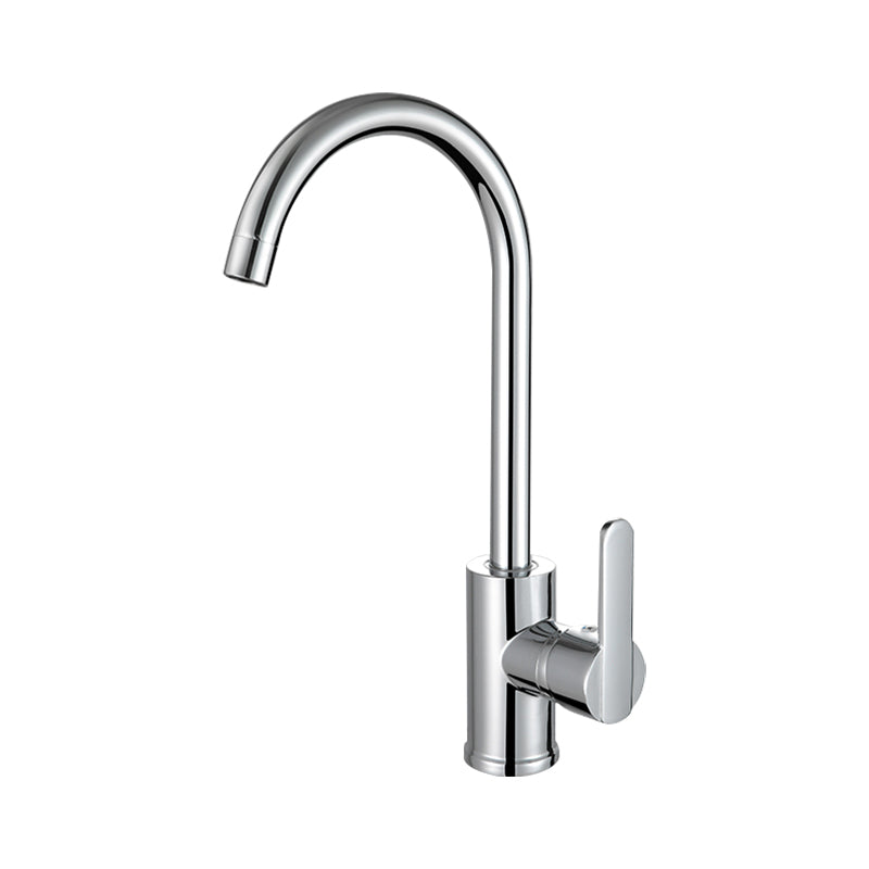 Metal Kitchen Faucet High Arch 1 Hole Kitchen Faucet with No Sensor