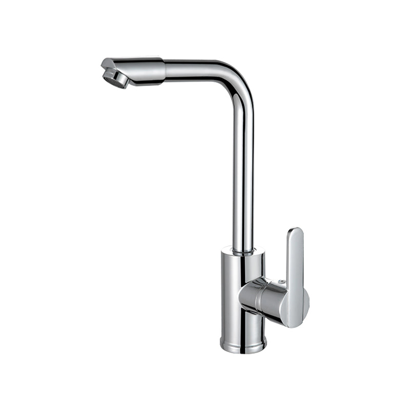 Metal Kitchen Faucet High Arch 1 Hole Kitchen Faucet with No Sensor