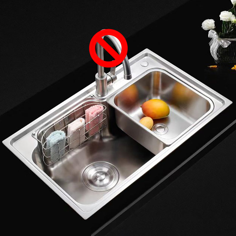 Stainless Steel Kitchen Sink Single Bowl Kitchen Sink(Not Included Faucet)