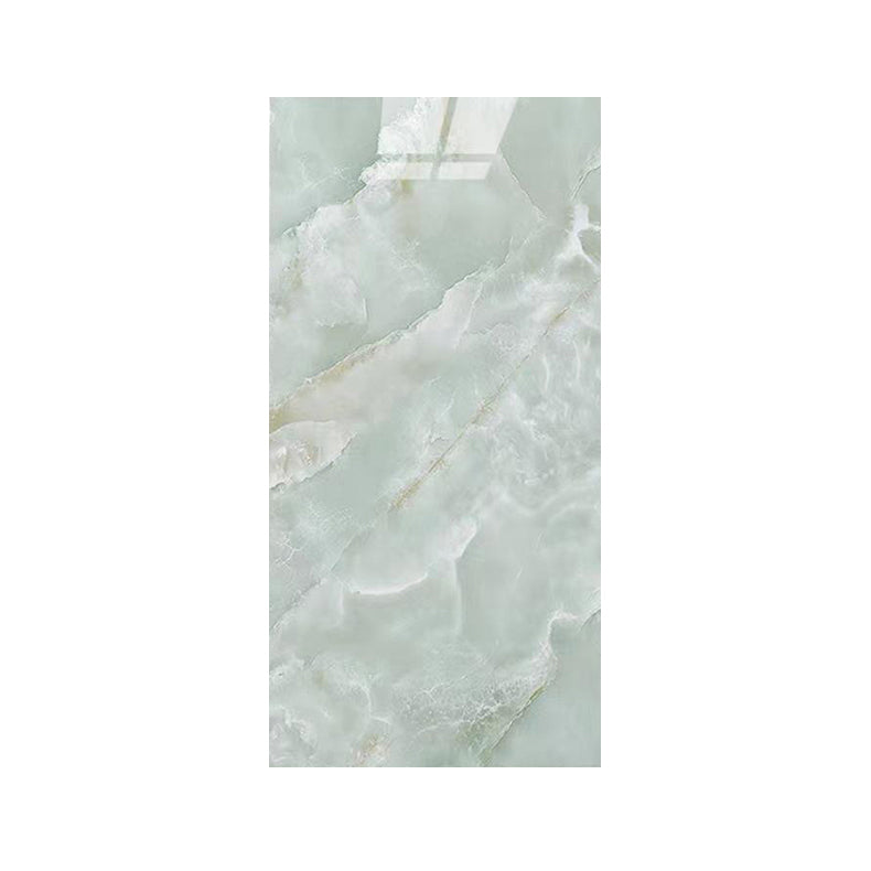 Stain Resistant Peel & Stick Tile Marbling Single Tile for Kitchen Backsplash