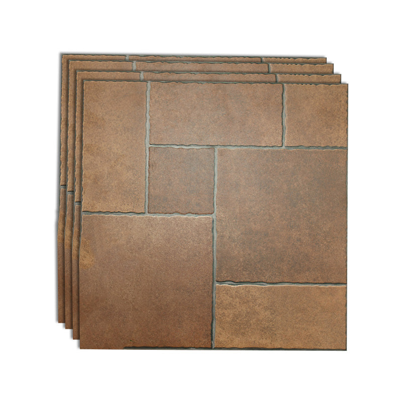 Modern Outdoor Floor Tile Straight Edge Vintage Square Floor Tile