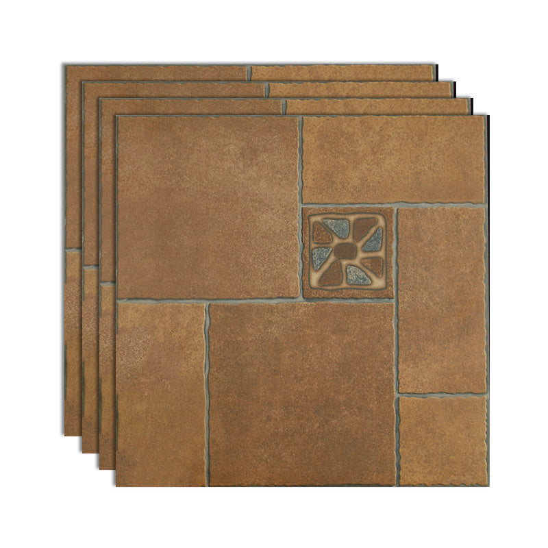 Modern Outdoor Floor Tile Straight Edge Vintage Square Floor Tile